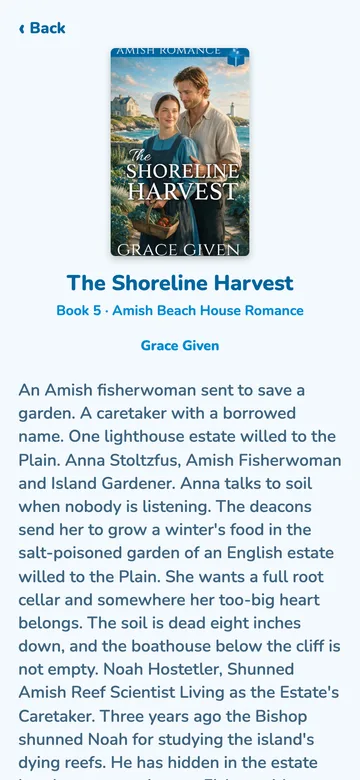 A book page with its Amazon link