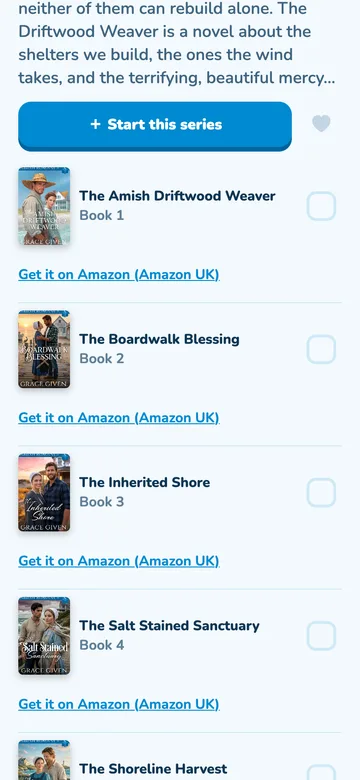 A series in reading order, with tick boxes