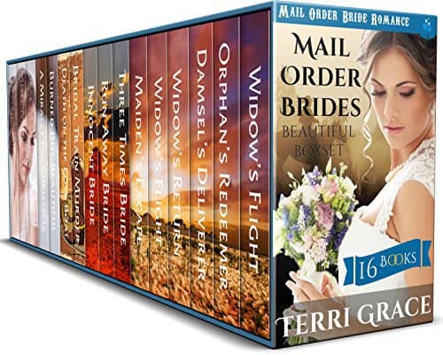 Mail Order Brides Beautiful Box Set: 16 Book Historical Romance Boxed Set