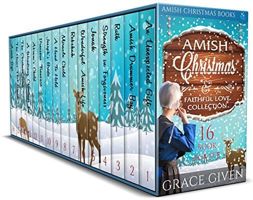 Amish Christmas Books: Amish Christmas & Faithful Love Collection: 16 Book Box Set