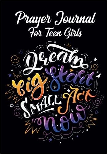 Prayer Journal For Teen Girls