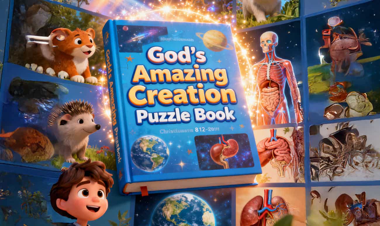 God's Amazing Creation Puzzle Book